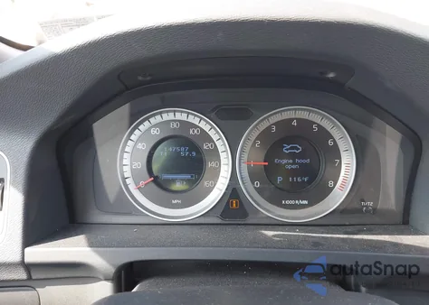 2013 Volvo S60 T5 from USA, damaged, VIN YV1612FS6D1207255